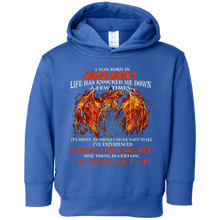 I Always get up - Born in January - T-shirt month gift