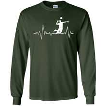 Volleyball Heartbeat T-Shirt Coach Team Player Gifts TShirts