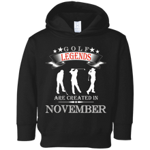 Golf Legends are Created in November T-Shirt