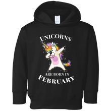 Unicorn February Birthday T Shirt Kids Funny Celebrate