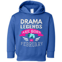 Top Girls Drama Legend Born February Fun TShirt