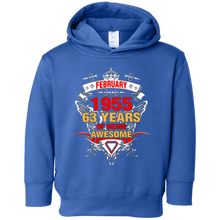 February 1955 63th Birthday 63 Years Old Gift T-Shirt