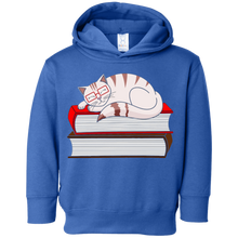 Cat Book T-Shirt - Funny Nerd Reader with Glasses Cute Geek