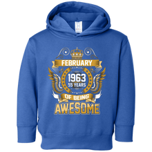 February 1963 55th Birthday 55 Years Old Gift T-Shirt