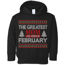 Christmas Sweater The Greatest Moms Are Born In February Tee