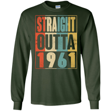 Straight Outta Retro USA 1961 56th Birthday Gift 56 Vintage