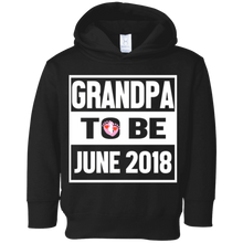 Mens Grandpa to be June 2018 T-Shirt Cool Papa Gift