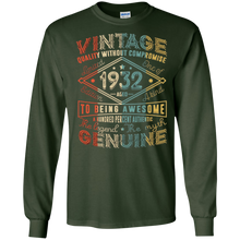 Vintage Genuine Retro Made In 1932 85th Birthday Gift 85 yrs