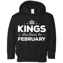 Kings Are Born In February - Birthday T-Shirt