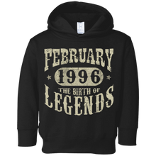 22 years 22nd Birthday February 1996 Birth of Legend T-Shirt
