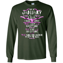 January Girl,Crazy, Sweet and Fun Birthday BDay Gift T-Shirt