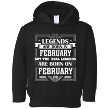 Legends Are Born On February 02 T Shirt February Birthday