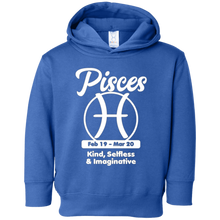 Pisces Zodiac Sign Symbol Qualities Graphic T-shirt (Dark)