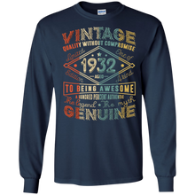 Vintage Genuine Retro Made In 1932 85th Birthday Gift 85 yrs