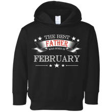 Mens The Best Father was Born in February T-Shirt