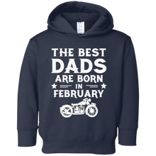 Mens The Best Dads Are Born In February Birthday T Shirt Gift