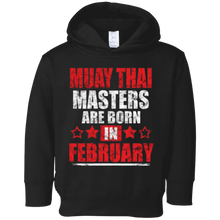 Muay Thai Masters Are Born in FEBRUARY T-Shirt Distressed