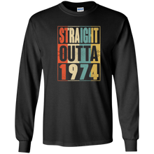 Straight Outta Retro USA 1974 43rd Birthday Gift 43 Vintage