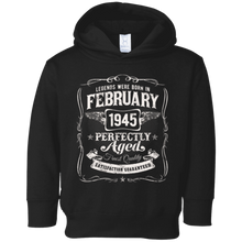 Legends Were Born In February 1945 Shirt 73rd Birthday