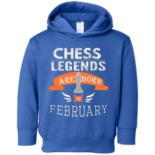 Chess Birthday Gift T-Shirt, Legends are Born in February