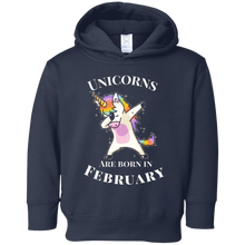 Unicorn February Birthday T Shirt Kids Funny Celebrate