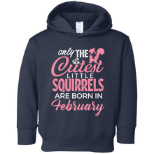 Squirrel February Birthday Gift T-Shirt Squirrels Gift Tee