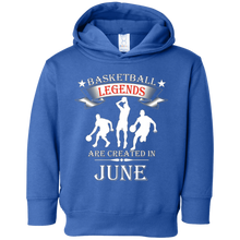 Basketball Legends are Created in June T-Shirt