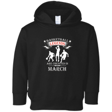 Basketball Legends are Created in March T-Shirt