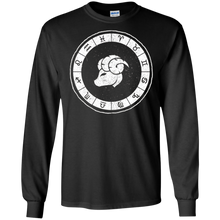 Aries zodiac sign symbol wheel horoscope t-shirt