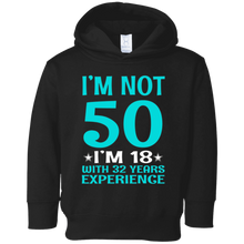 I'm Not 50 I'm 18 With 32 Years Birthday Shirt Gift