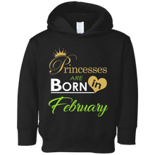 Princesses are born in February Gold T-Shirt