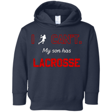 I Cant My Son Has Lacrosse Shirt Moms & Dads Gifts