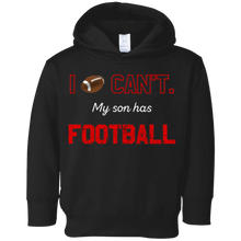 I Cant My Son Has Football Shirt Moms & Dads Gifts