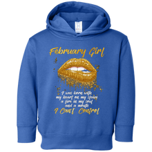 I'm a February Girl Shirt Funny Birthday T-Shirt for Women