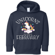 Unicorns Are Born In February T-Shirt Men Women And Kids