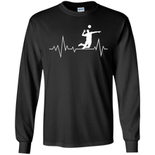Volleyball Heartbeat T-Shirt Coach Team Player Gifts TShirts