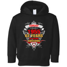 February 1955 63th Birthday 63 Years Old Gift T-Shirt