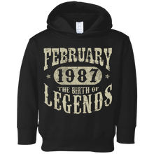31 years 31st Birthday February 1987 Birth of Legend T-Shirt