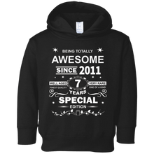 Awesome Since 2011 Special Edition 7th Birthday T-Shirt