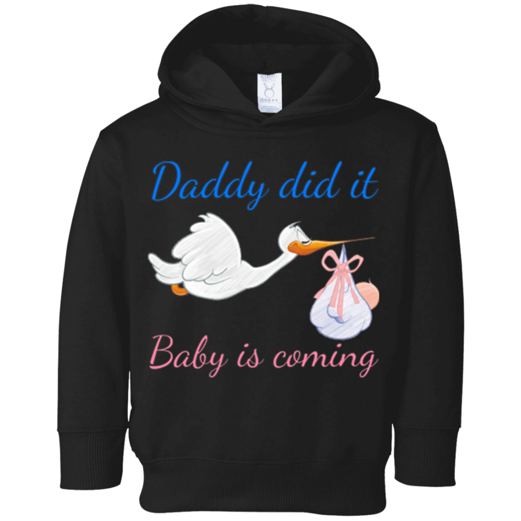 Baby Announcement Shirt Daddy did it - Baby is coming