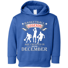 Basketball Legends are Created in December T-Shirt