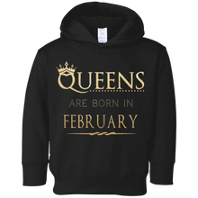 Queens Are Born In February Birthday Gift T-Shirt for Women