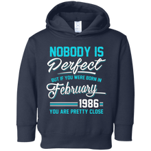 Nobody Is Perfect February 1986 T-shirt 32nd Birthday