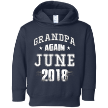 Grandpa Again June 2018 Lovely Dad Funny Gift T-shirt