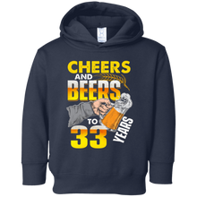 Cheers And Beers To 33 Years 1984 Xmas T Shirt